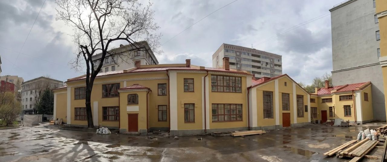 фасад дома, здание по адресу г Москва, Большой Афанасьевский пер, д 27 стр 3 